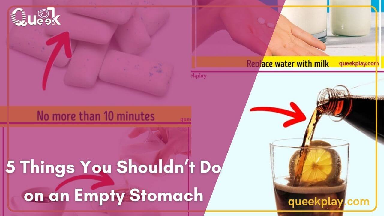 5 Things You Shouldn’t Do on an Empty Stomach